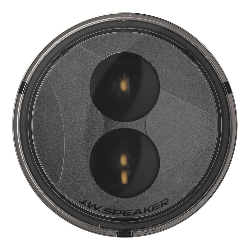 Model 239 J2 12V DOT/ECE LED Round Turn Signals J.W. Speaker 0346503 with Smoked Lens - 2 Light Kit