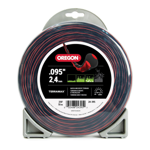 TerraMax Oregon .095" Diameter String Trimmer Line, 1lb Donut (24-395)