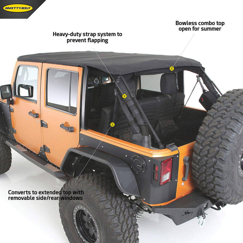BOWLESS SmittyBilt COMBO TOP KIT - SB9087135K