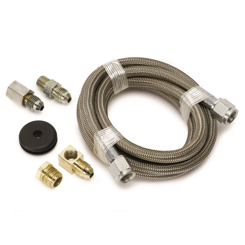 Braided Stainless Steel Hose Auto Meter 3228