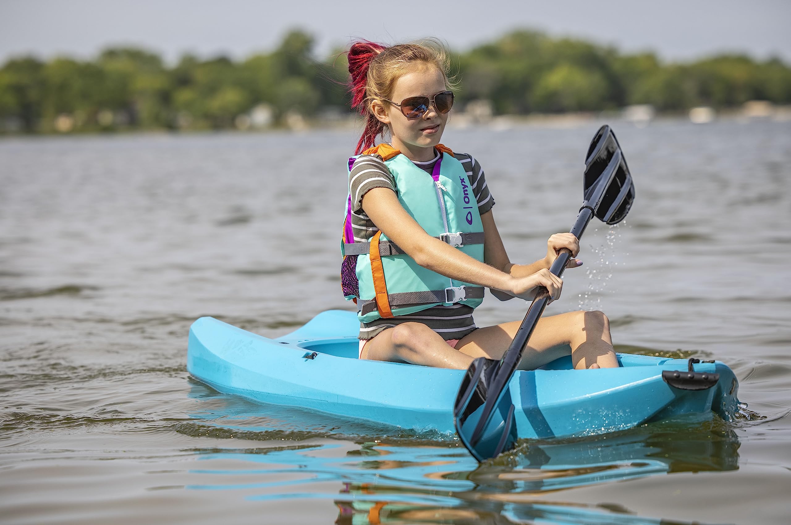 Youth ONYX Paddle Sports Life Jacket, Aqua