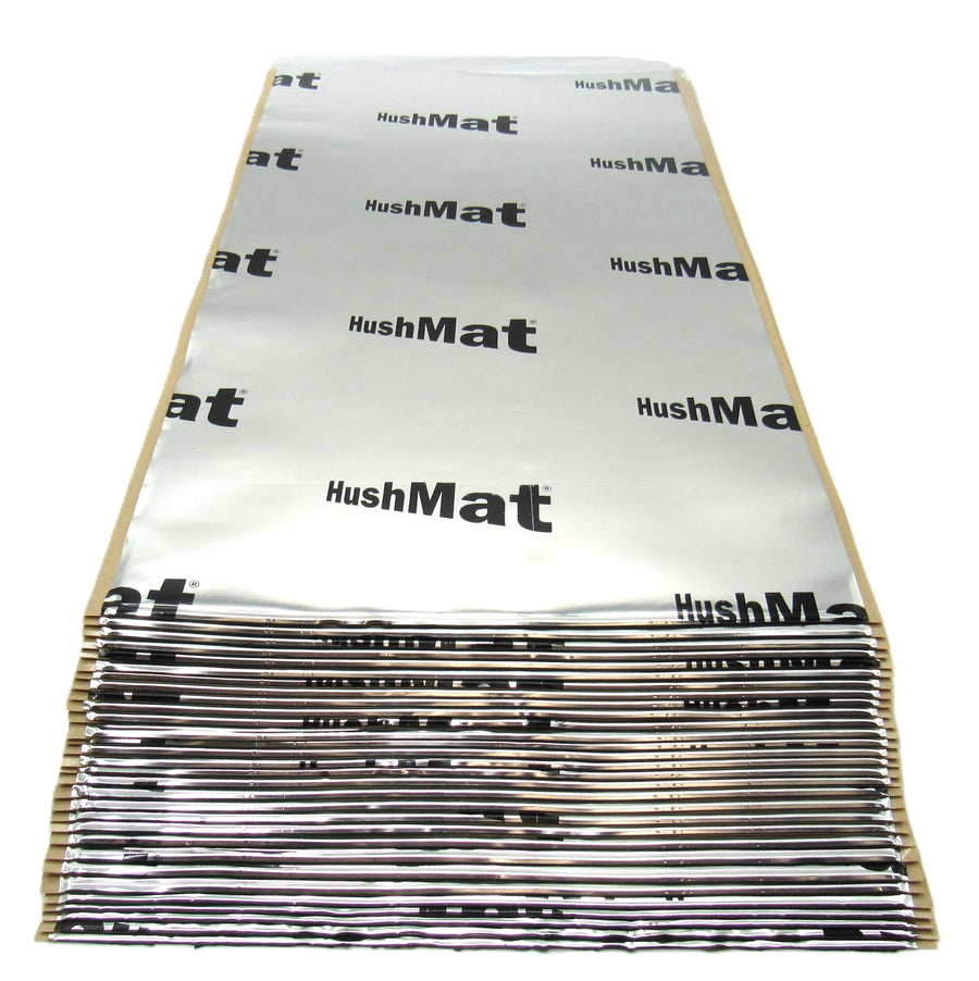 Bulk Kit HushMat – Automotive Sound Deadening & Thermal Insulation (58.1 Sq Ft, Silver Foil)