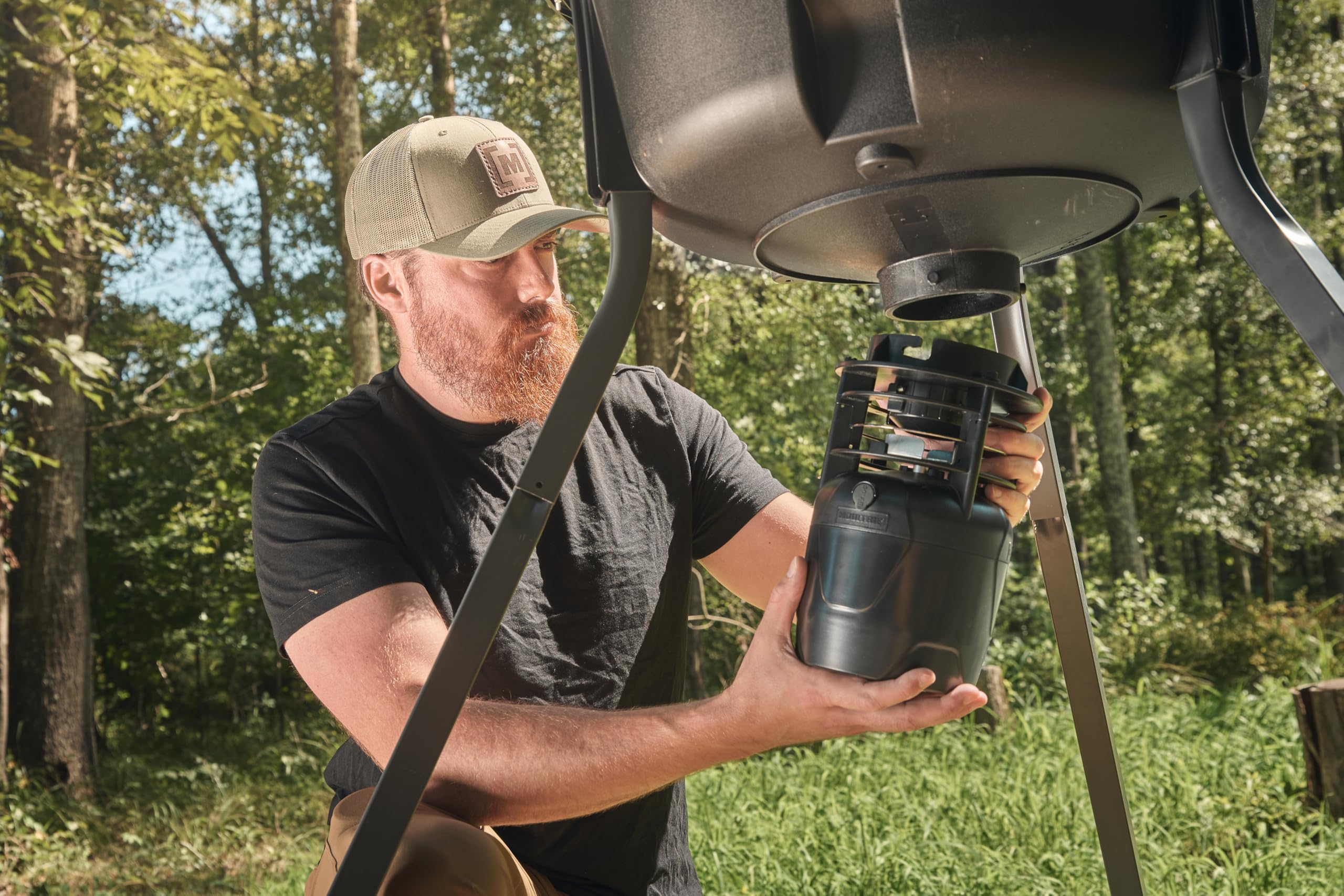 Moultrie II Pro Hunter Feeder Kit - Programmable Digital Timer - Quick-Lock Adapter - Adjustable Spin Cast Settings - Durable Construction