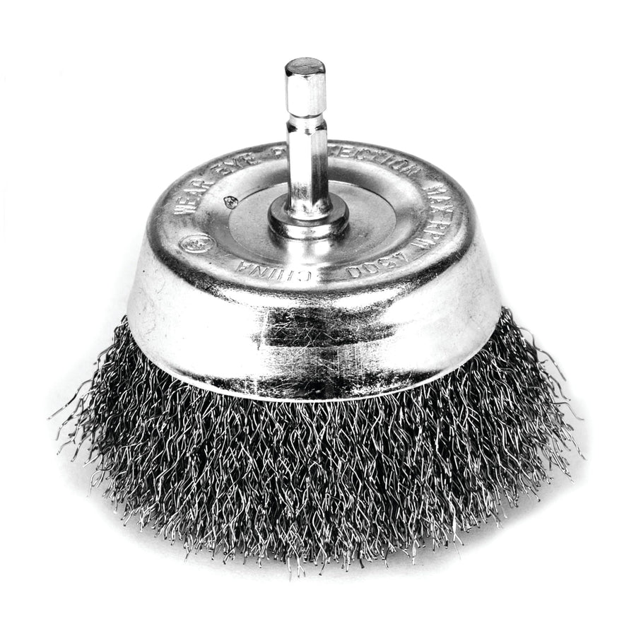 W1214C Performance Tool 3-Inch Cup Wire Brush - Coarse