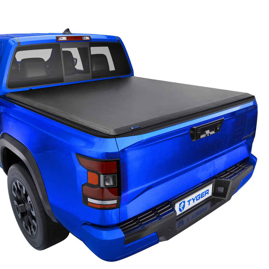 Tyger Auto T1 Truck Bed Soft Roll-up Tonneau Cover Compatible with 2022-2026 Nissan Frontier | 5' (60") Bed | TG-BC1N9057