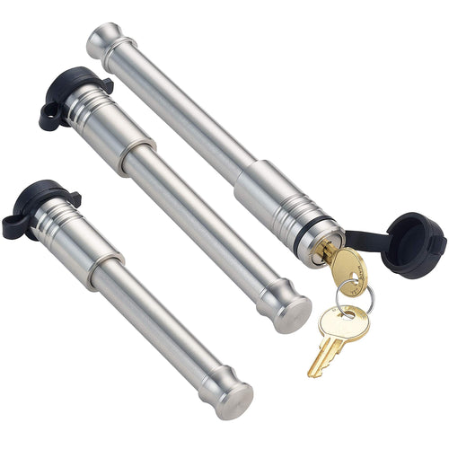 Security InfiniteRule 61652 | 3 Pack Mixed, Keyed Alike, Hitch Locks for Bulletproof 2", 2.5", and 3" Drop Hitches - Includes Lock for 2.5" Receiver