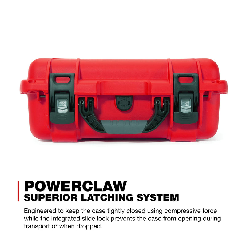 Waterproof Nanuk Hard Case with Padded Dividers - Red (920-2009)