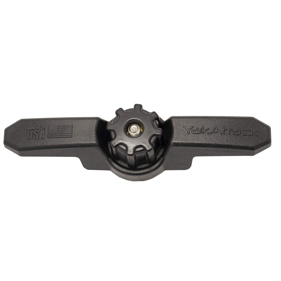 GT Cleat XL – YakAttack Track Mount Line Cleat for 1/2" Rope | Fits GearTrac, MightyMount, & Most Kayak Track Systems | Heavy-Duty Anchor Line Management | USA-Made Yak Attack