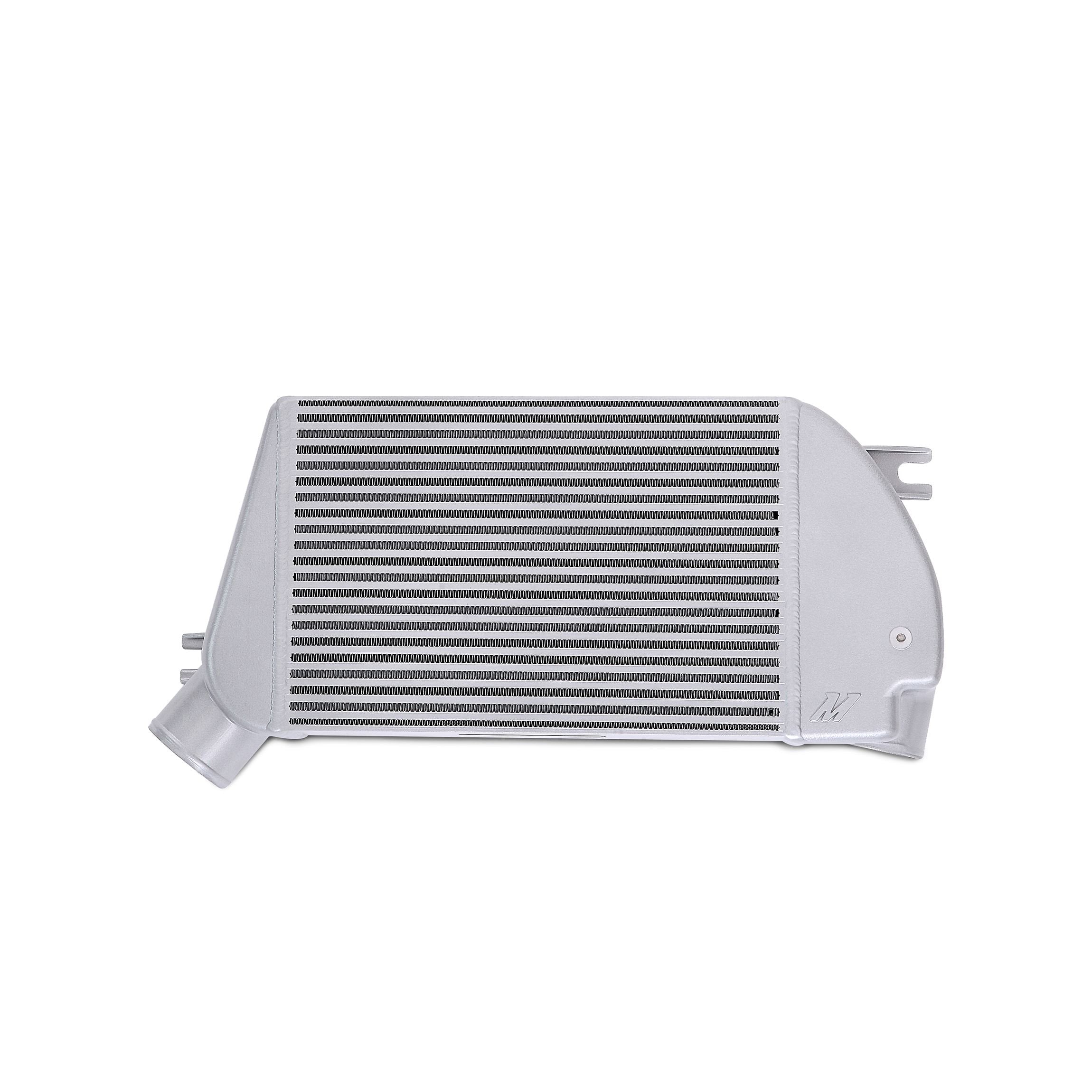 Mishimoto Top-Mount Intercooler Kit MMTMIC-WRX-15PSL Compatible With Subaru WRX 2015+ Silver Cooler, Polished Hose