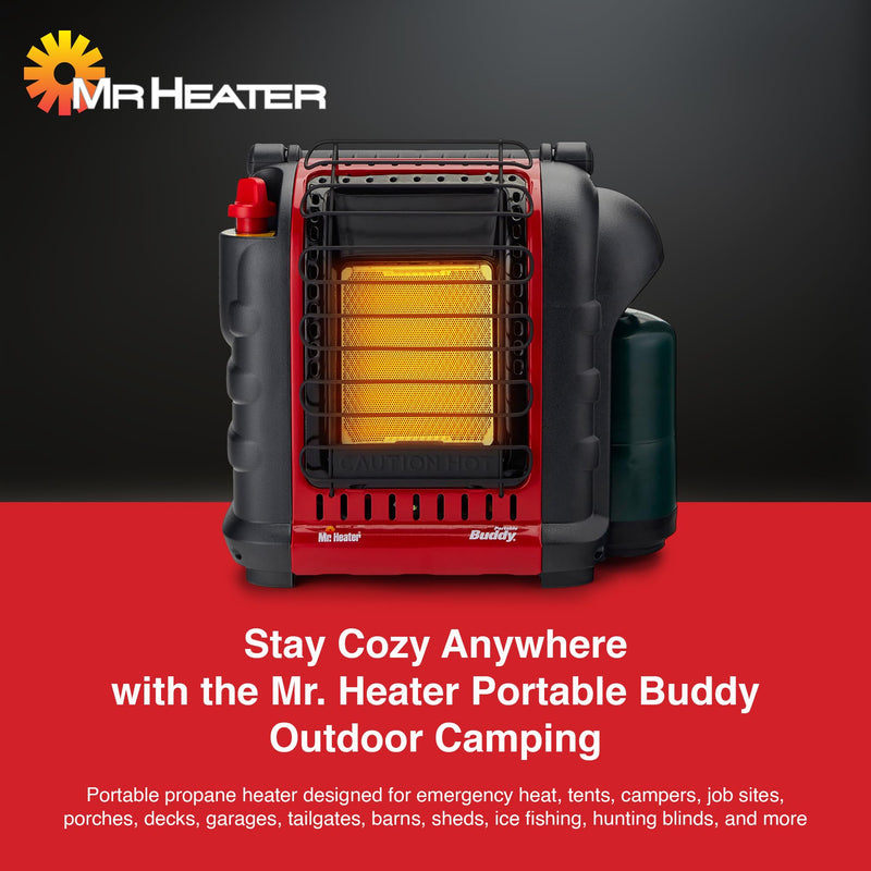 Portable Buddy Heater Mr. Heater MH9BX 4000-9000 BTU