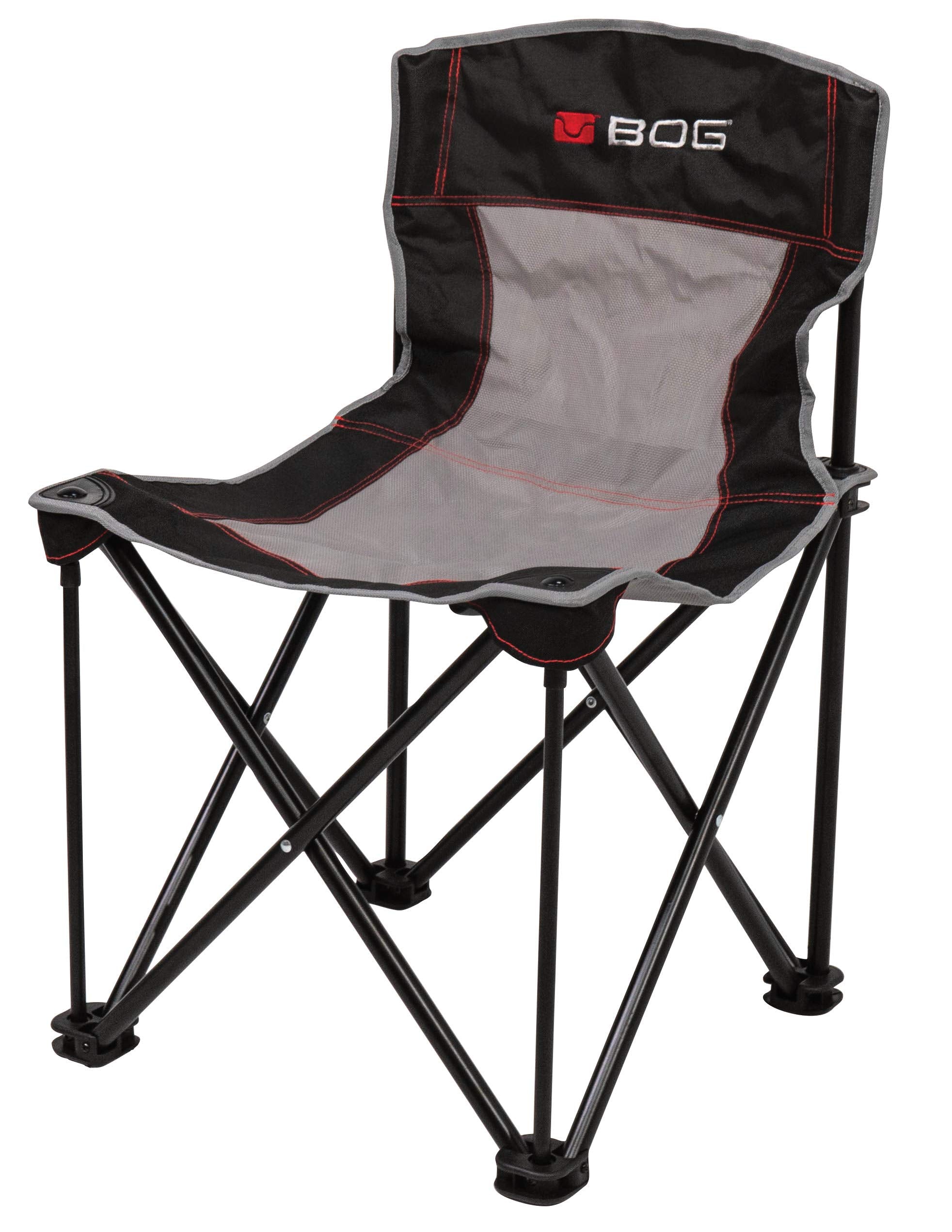 4 On The Floor BOG Ground Blind Chair with Rugged Construction, Aluminum Frame, Extended Seat Area, Quiet Setup, Breathable Textilene Fabric, and Carry Bag for Hunting, Shooting, Sports, and Outdoors
