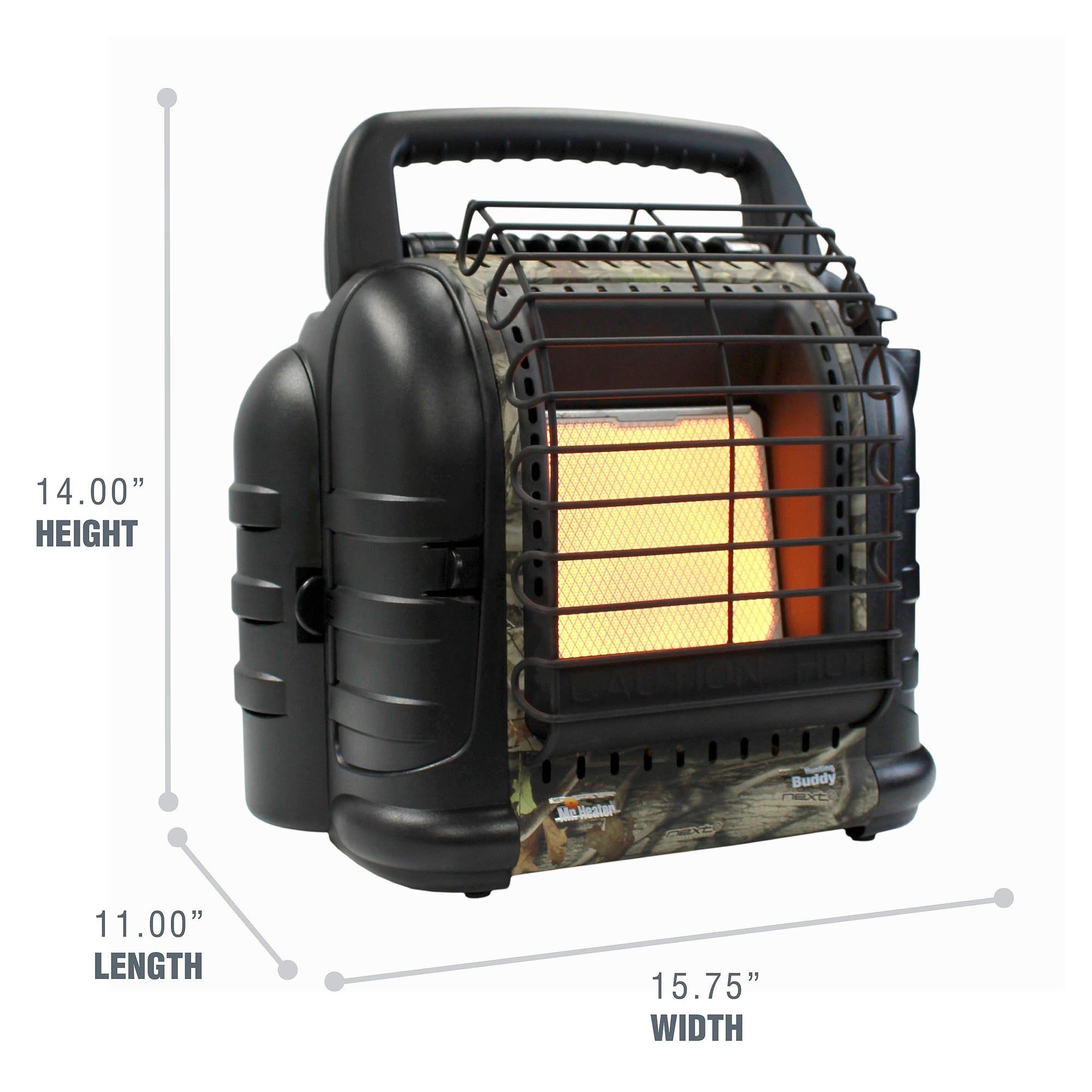 Hunting Buddy Mr. Heater MH12B Space Heater, Regular, Camouflage