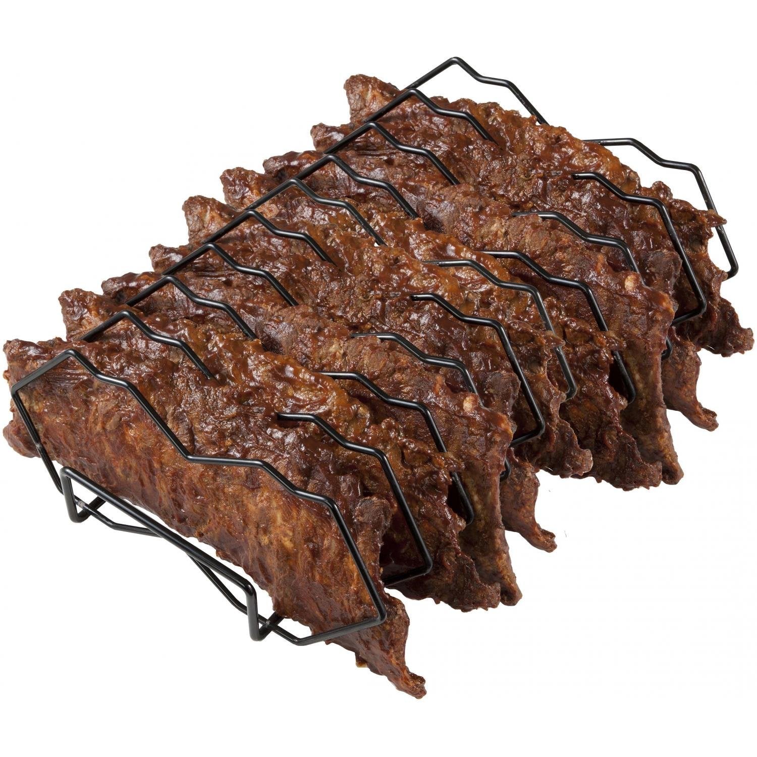 Metallic Finish Primo Grills Premium Rib Rack