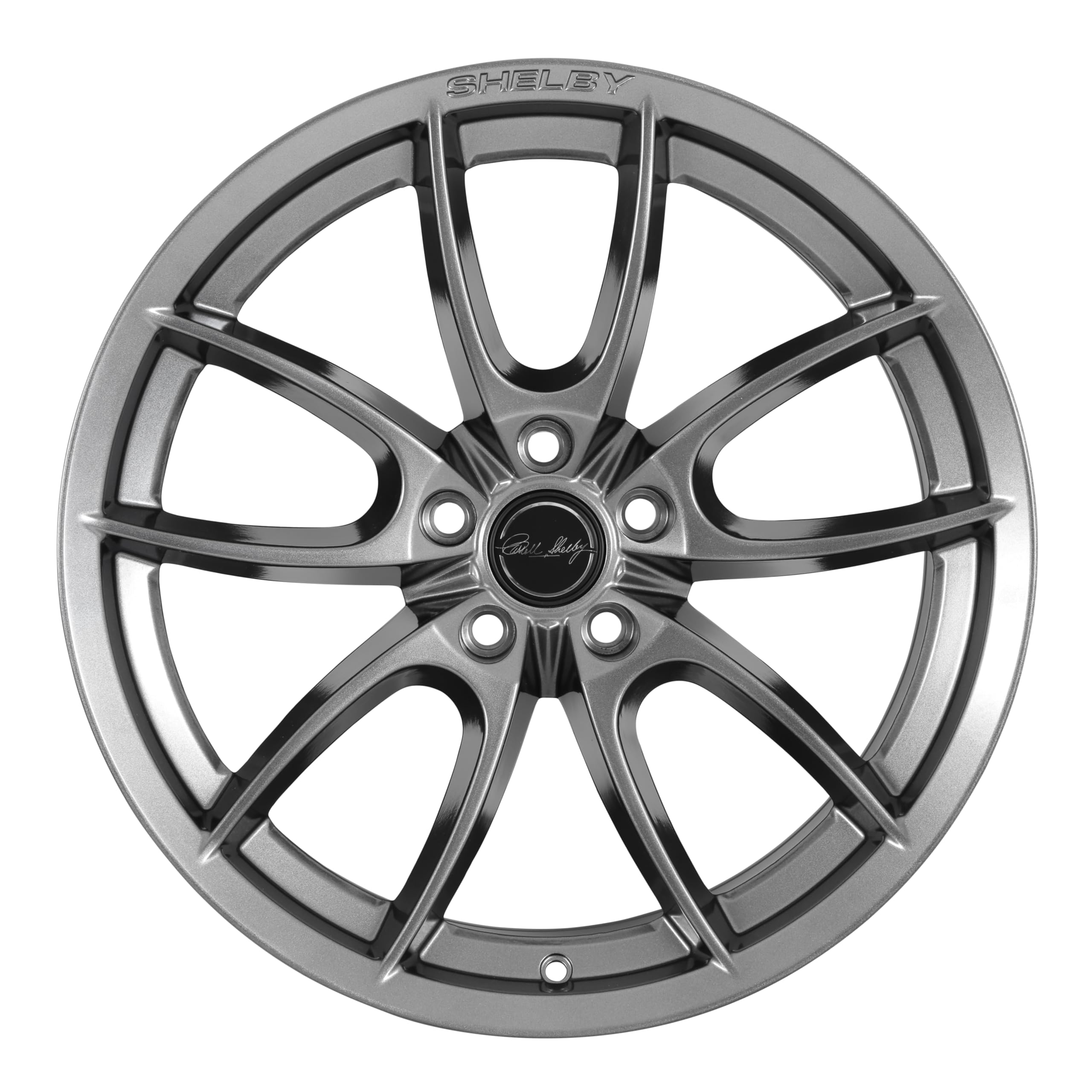 CS5-995534-G Carroll Shelby Wheels 19 x 9.5 in. - 5 x 114.3-34mm Offset - Gunmetal
