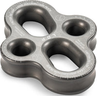 Load Distribution Rigging Plate Factor 55 for Winching Applications, 20,000 lbs. Working Load Limit - Gray