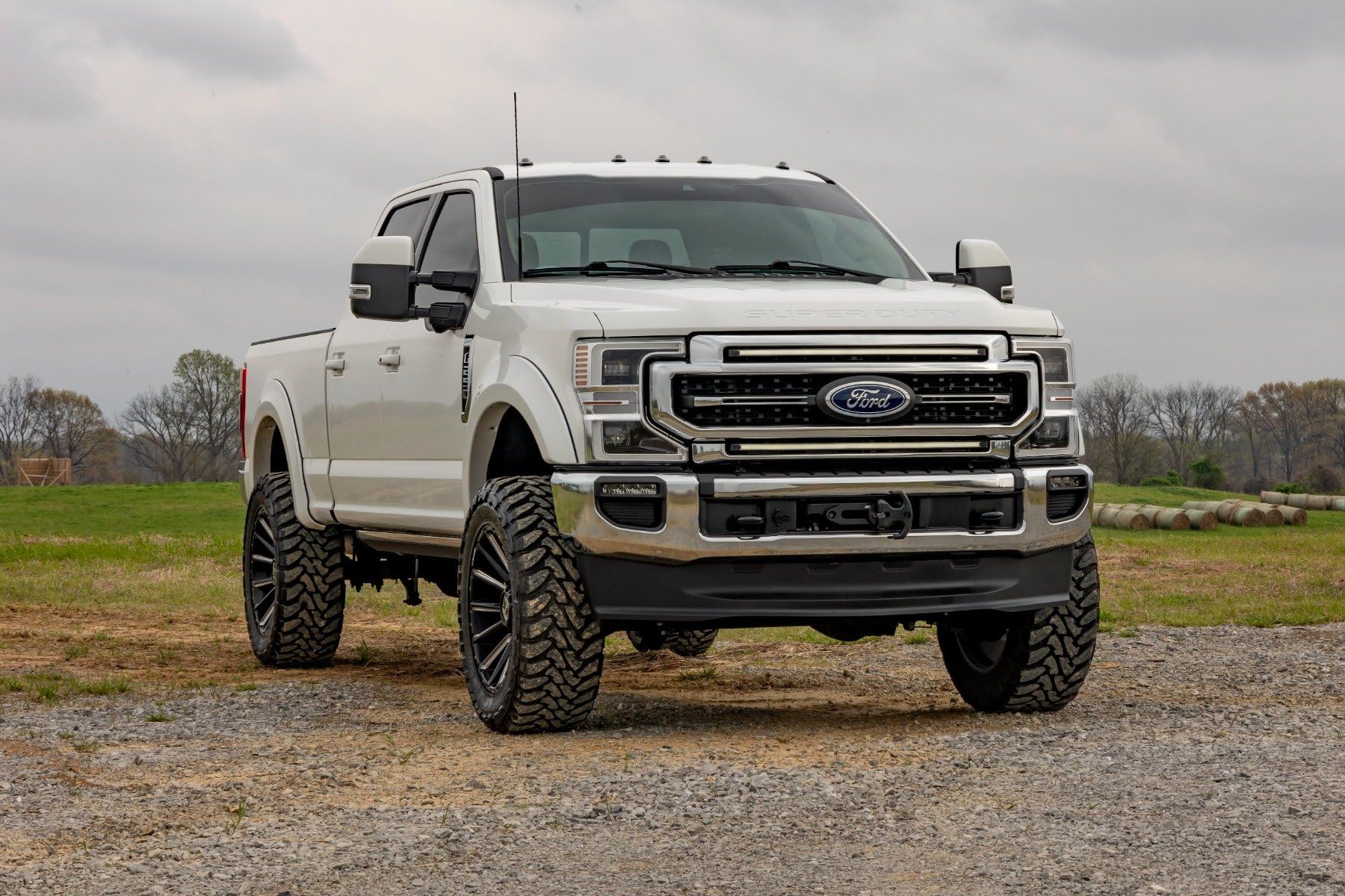 Rough Country 30" Dual DRL LED Grille Kit for 2017-2022 Ford F-250/F-350 Super Duty - 70990