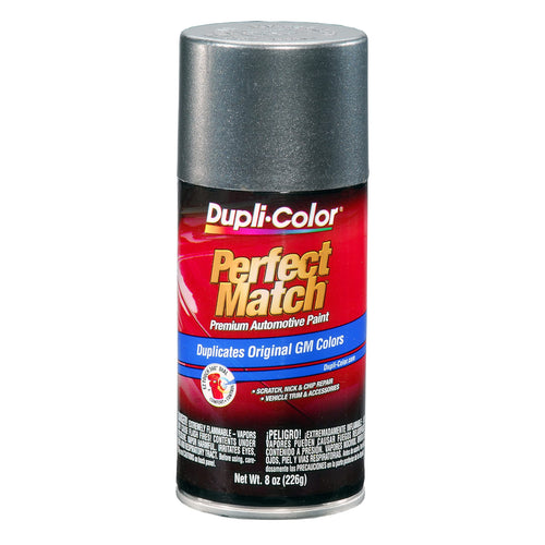 Perfect Match Dupli-Color Automotive Spray Paint – General Motors Medium Gray Metallic, 15 WA8573 – 8 oz. Aerosol Can