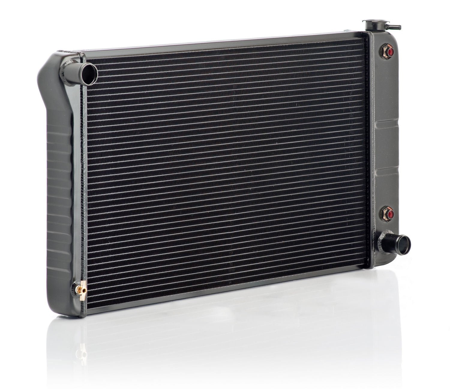 Be Cool 17008 Restoration OE Black Finish Crossflow Radiator