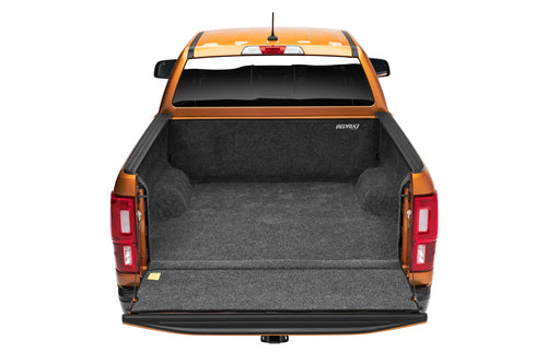 Classic Bed Liner Bedrug | Fits 2019 - 2023 Ford Ranger Double Cab 6' Bed (BRZSPRAYON is required if installing over Spray-In Liner), Charcoal Grey | BRR19SBK