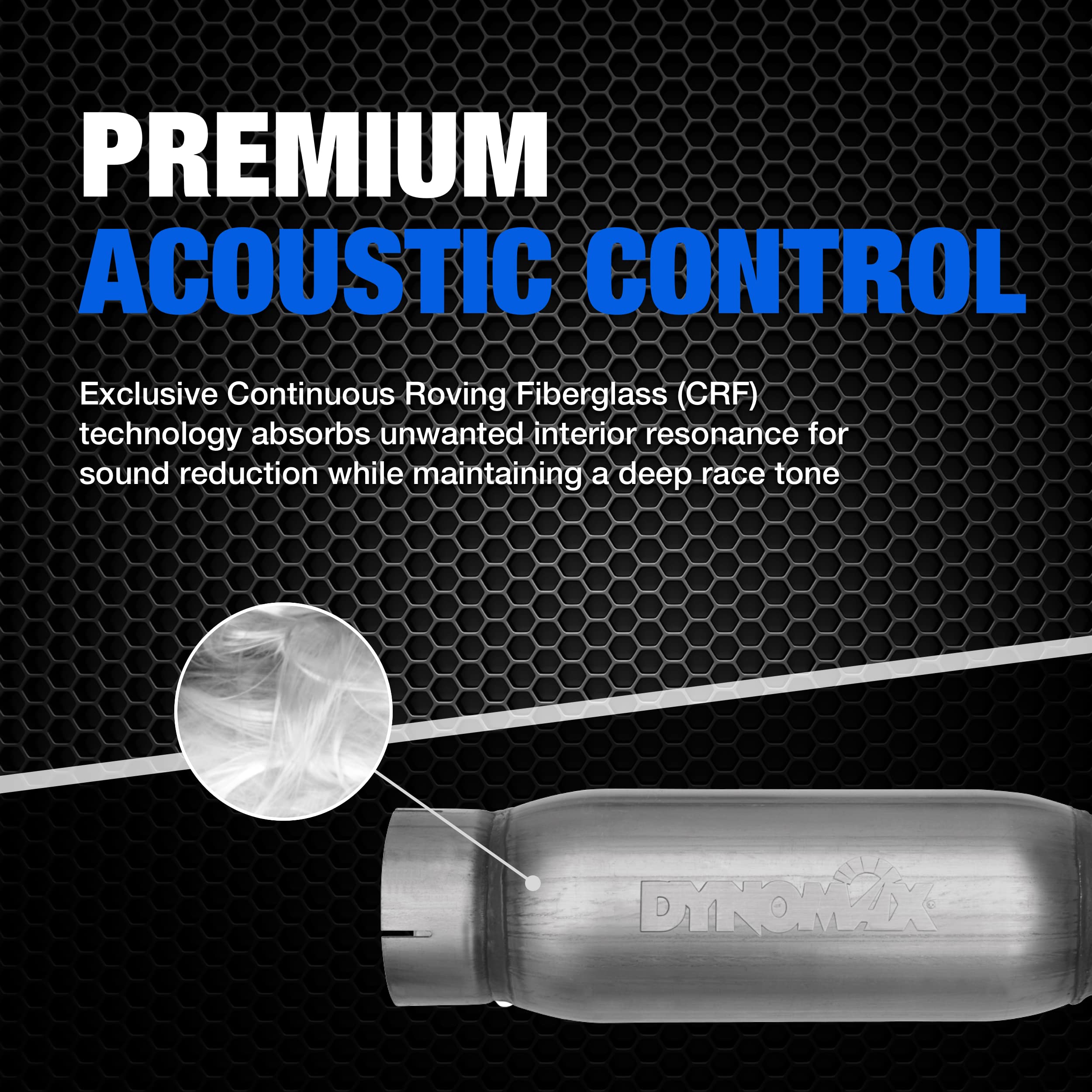Race Bullet Dynomax 24217 Exhaust Resonator