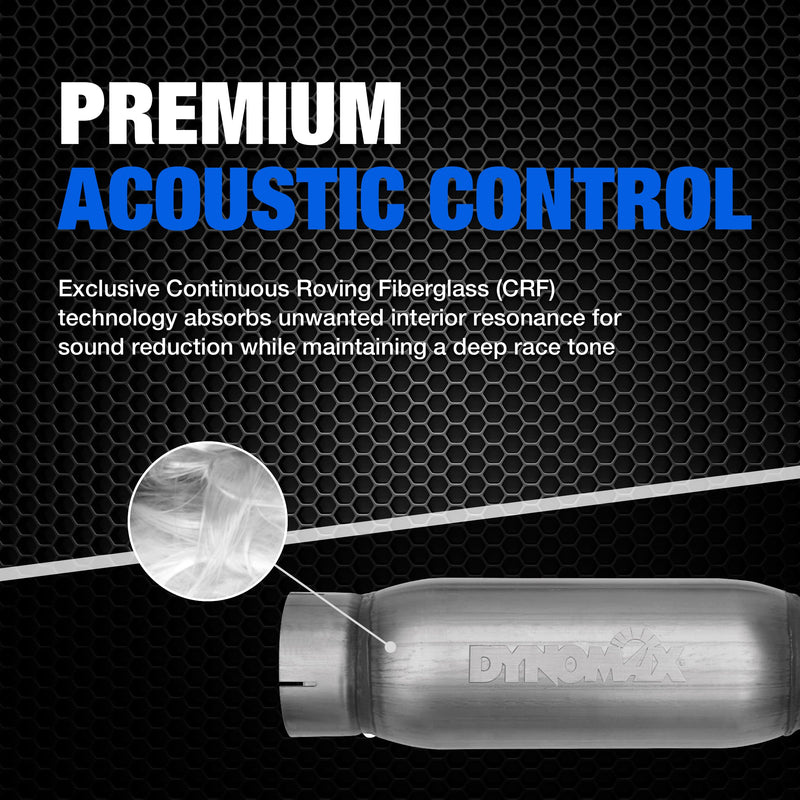 Race Bullet Dynomax 24248 Exhaust Resonator