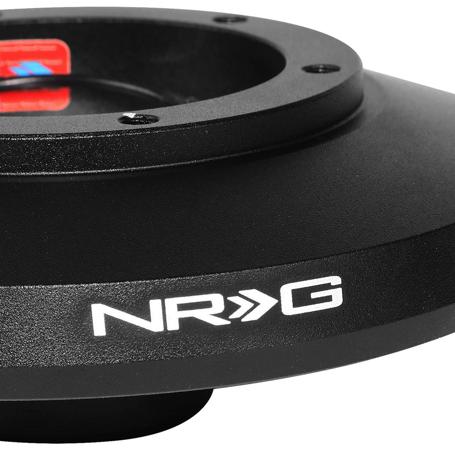 NRG Innovations Aluminum SRK-E90H Steering Wheel Short Hub Adapter Compatible with 06-10 323i / 2006 325i 330i 330Xi 6 X 70mm Bolt Pattern