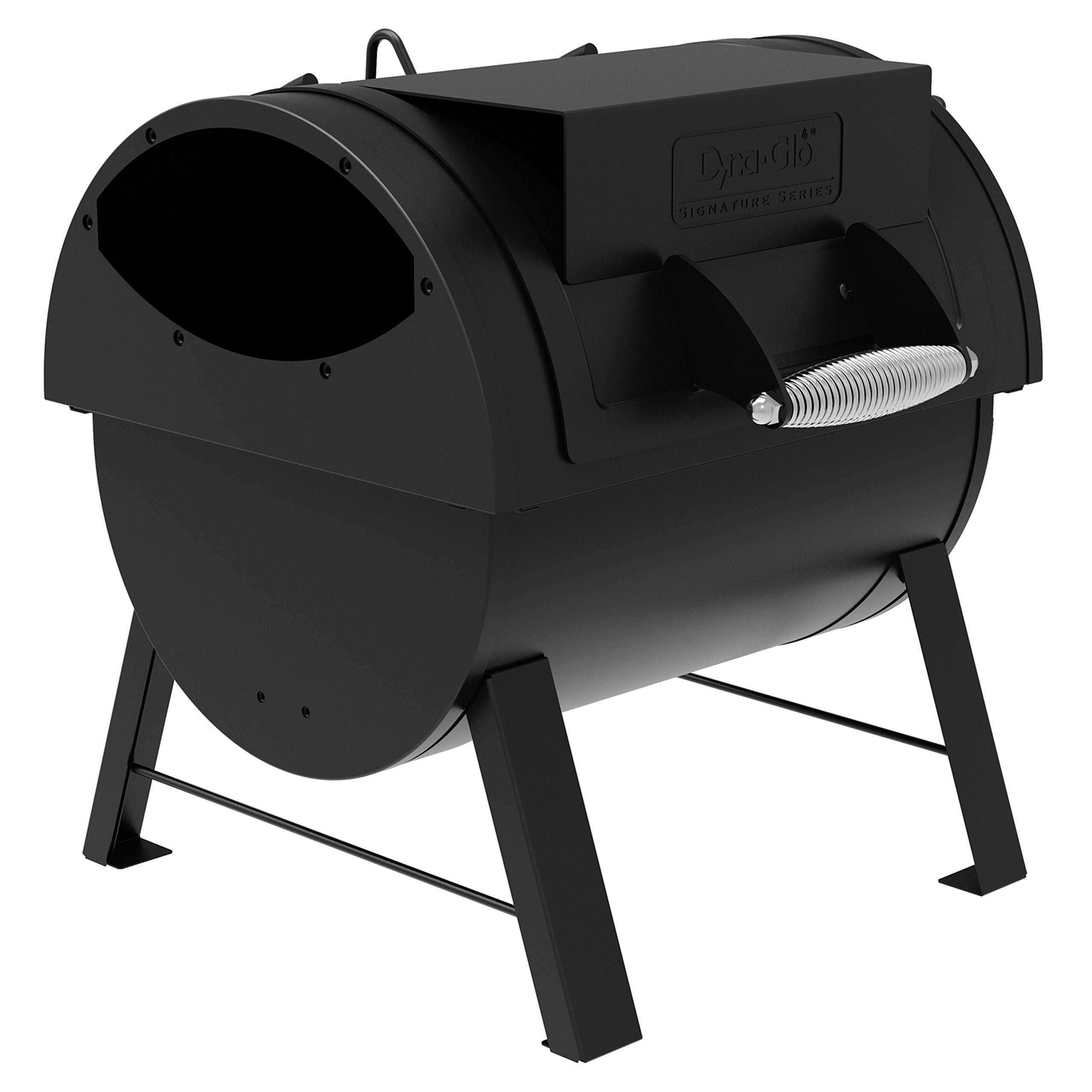 Dyna-Glo Portable Tabletop Charcoal Grill & Side Firebox DGSS287CB-D