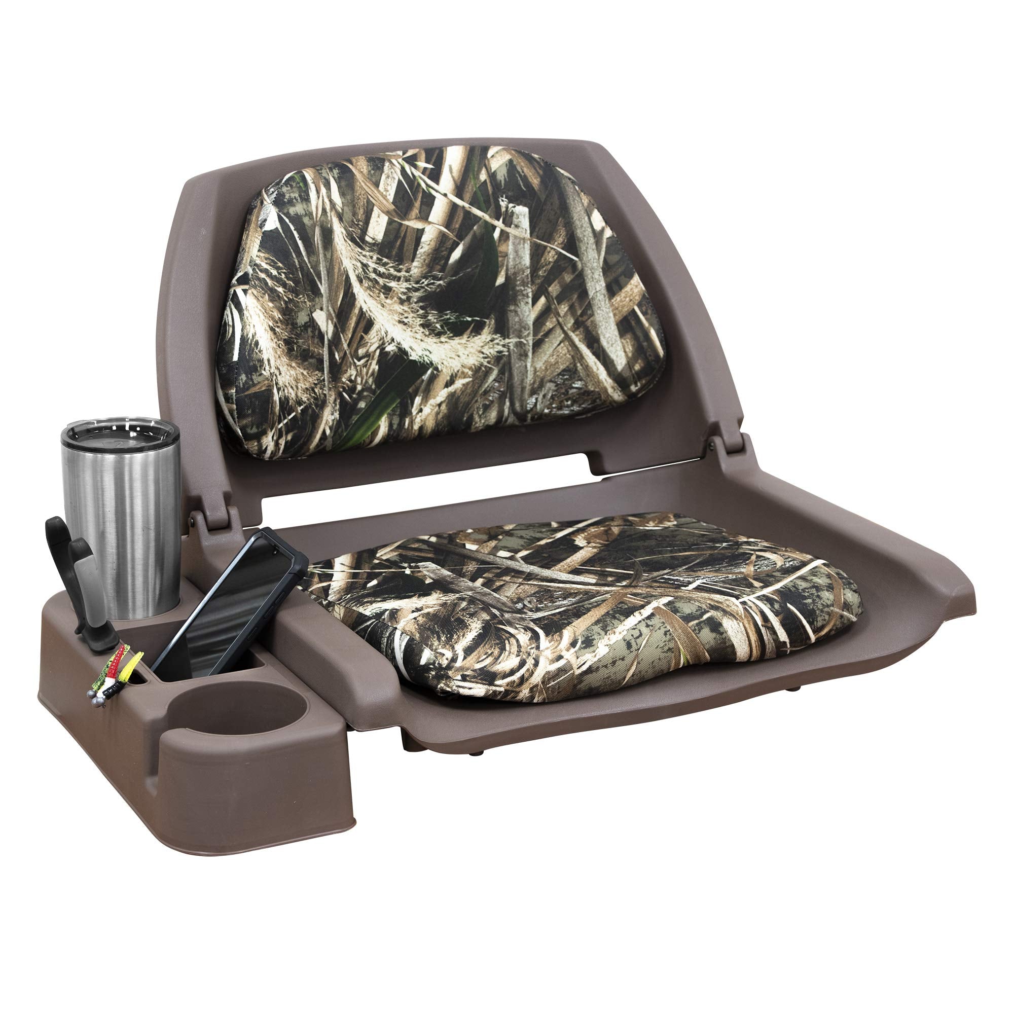 Boat Seat Caddy Wise 8WD1096-716 Gear Holder, Brown