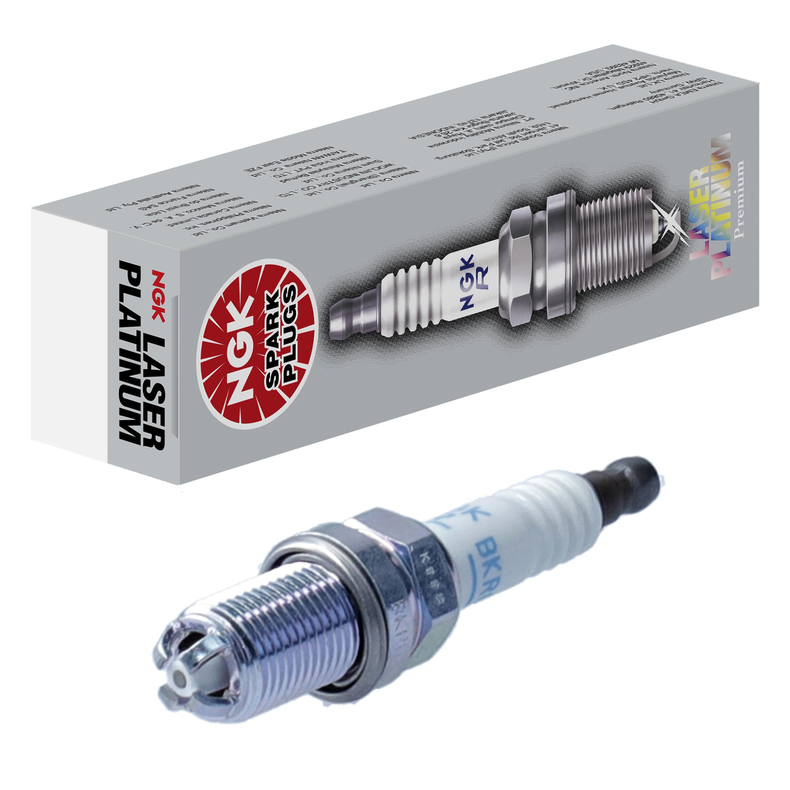 BKR7EQUP NGK (4285) Laser Platinum Spark Plug, Pack of 1