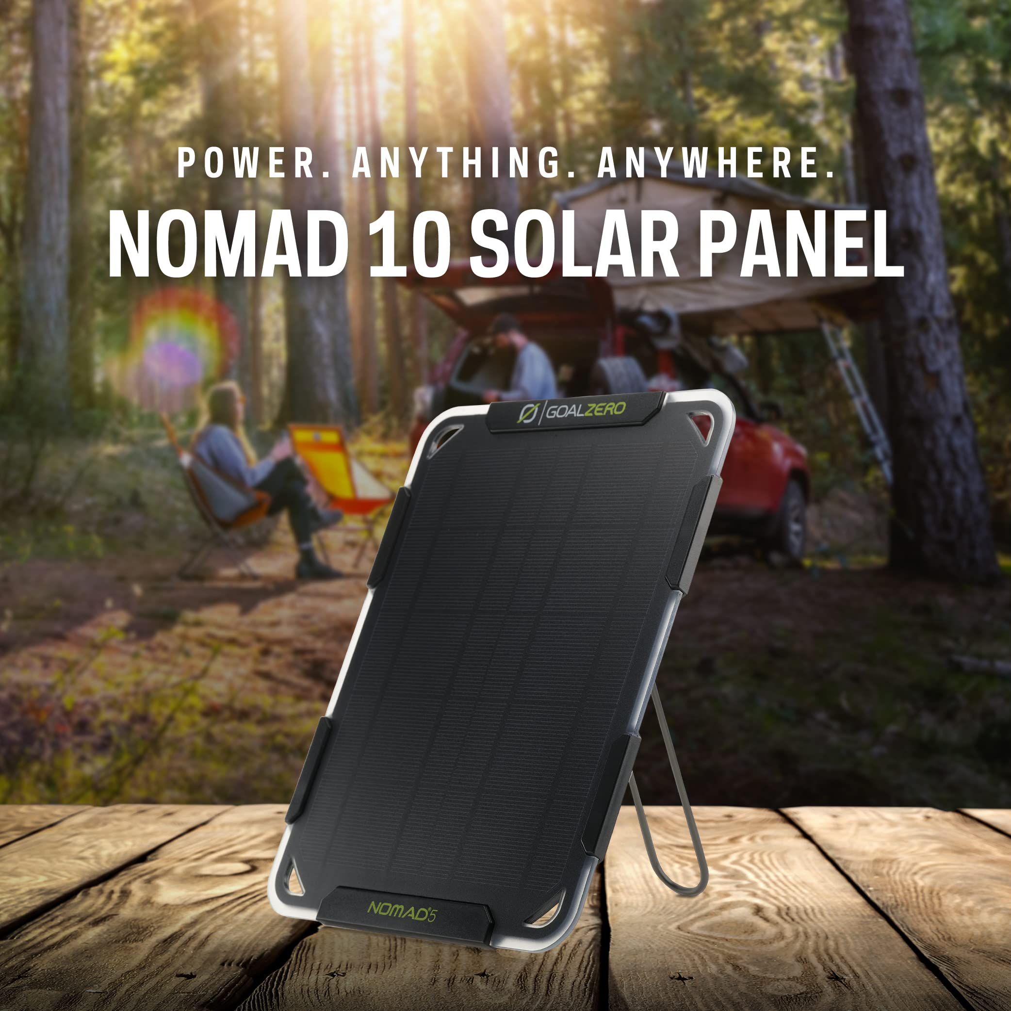 Goal Zero 5 Nomad Solar Panel, Small, Lightweight, 11500 BT204