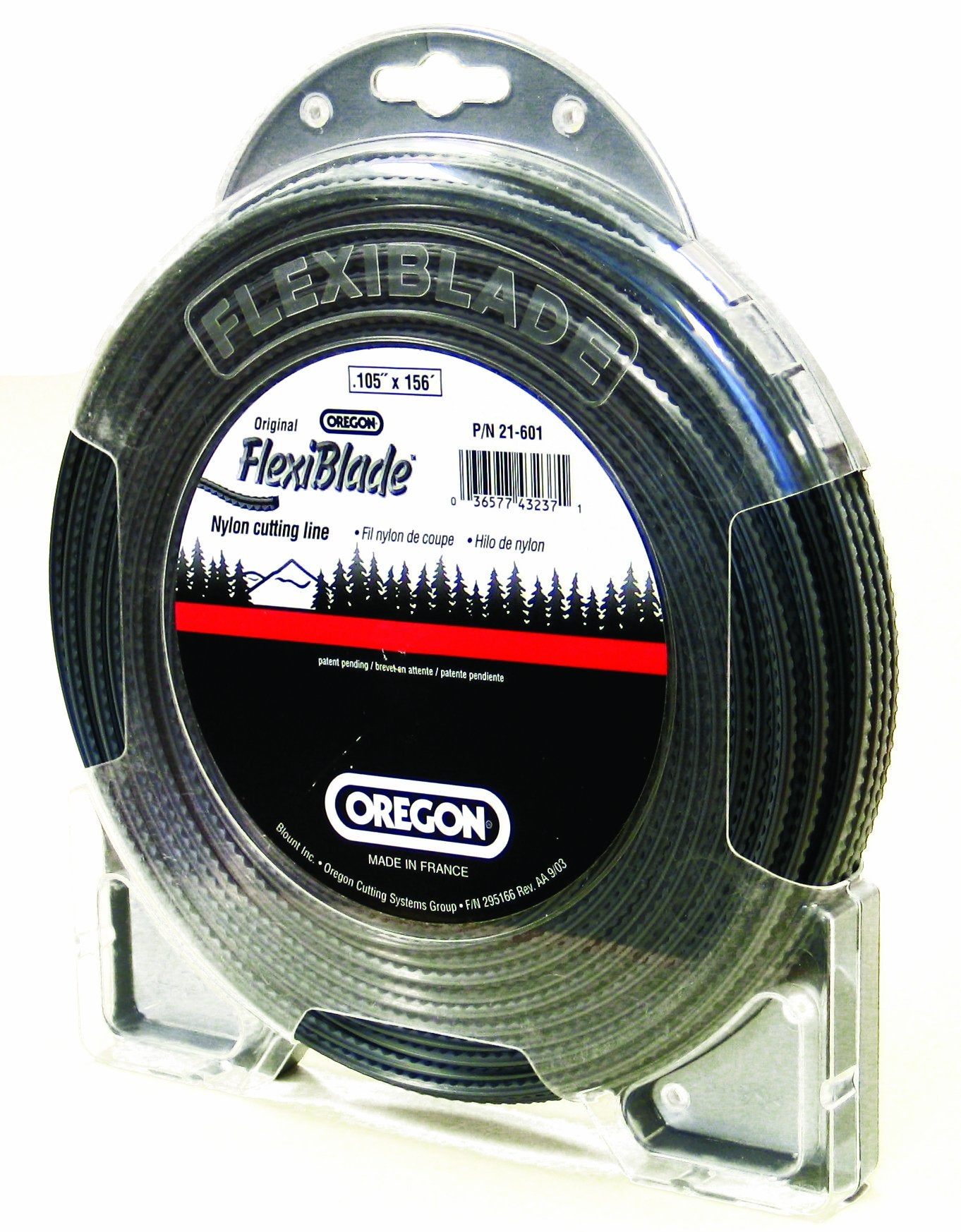 Oregon FlexiBlade 156-Feet Donut of String Trimmer Line 0.105-Inch Gauge 21-601