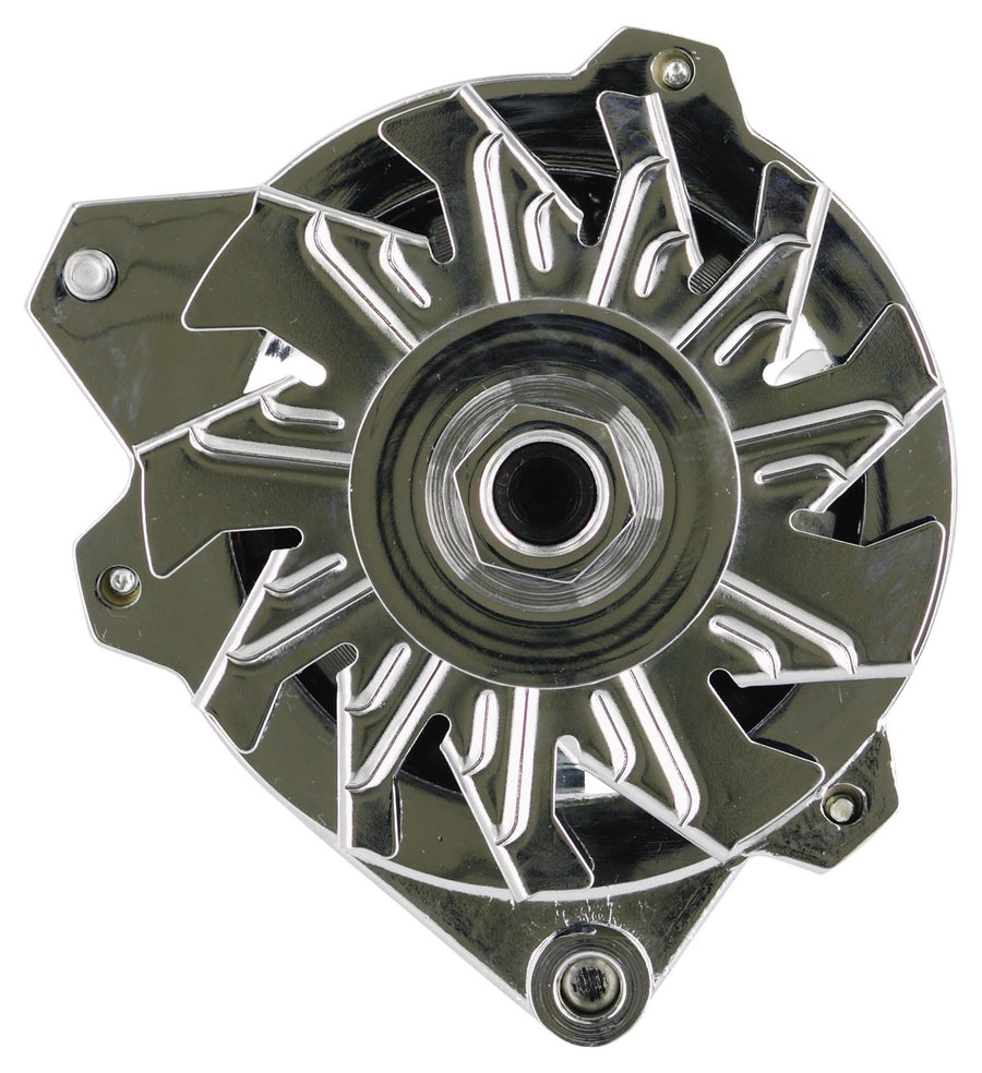 Alt Powermaster Chrysler Upgrade CS130 Type Chrome 140A 2V Pulley w/spacers 1-Wire
