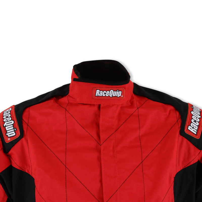 Chevron-1 RaceQuip® FRC Driving Jacket - SFI 3.2A/1 - Red - Large