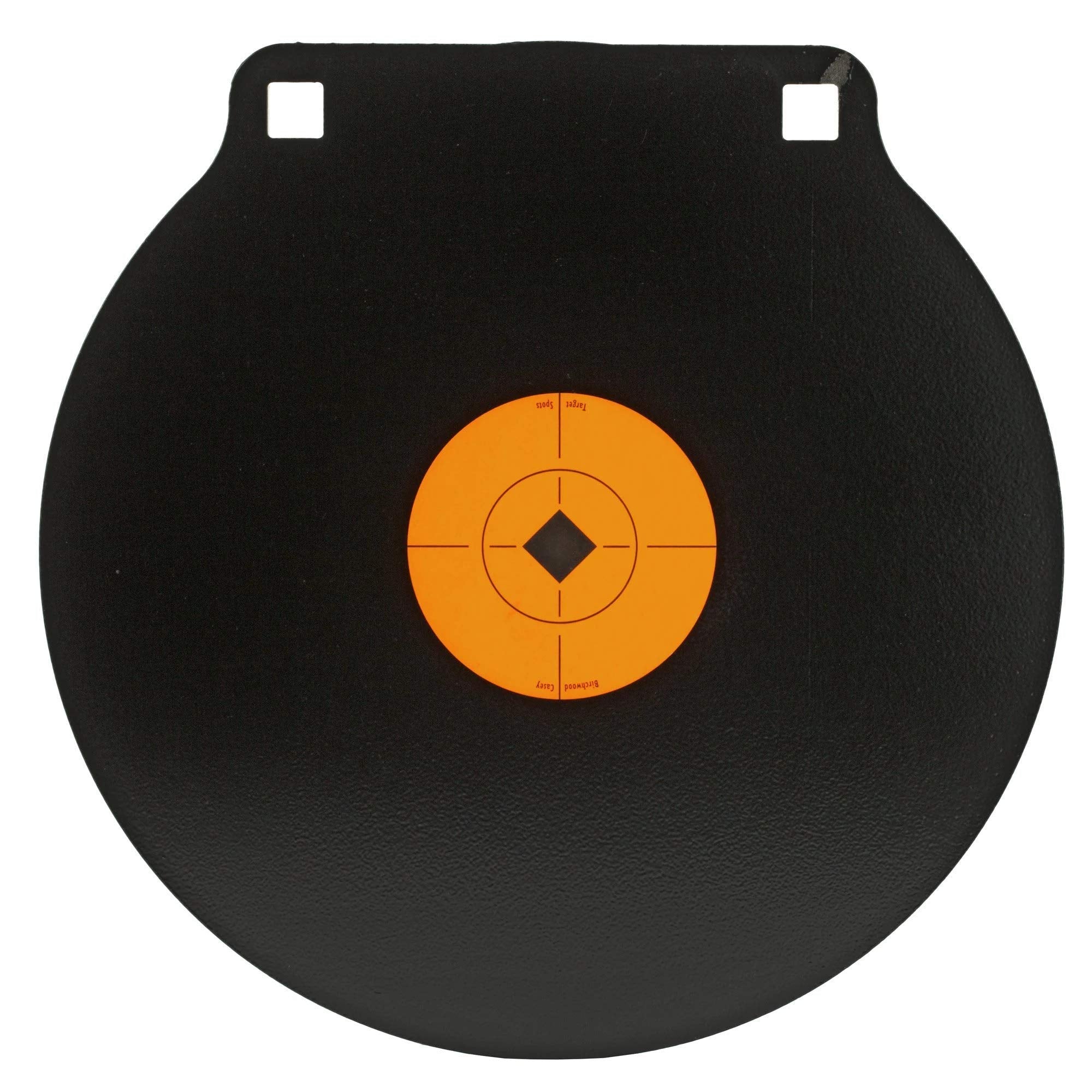 Birchwood Casey USA World of Targets Bushwacker 22 Rimfire 1 4 AR400 Steel with Paddles, Orange/Black, unisex adult