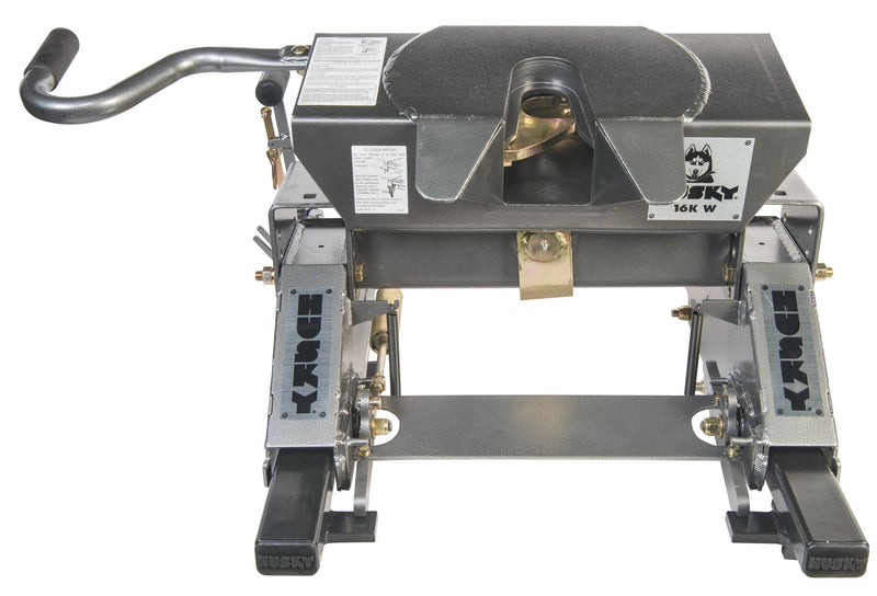 Husky 16K-W Wrap Around Jaw 5th Wheel Hitch with Glider, 16,000 lb Capacity 31667