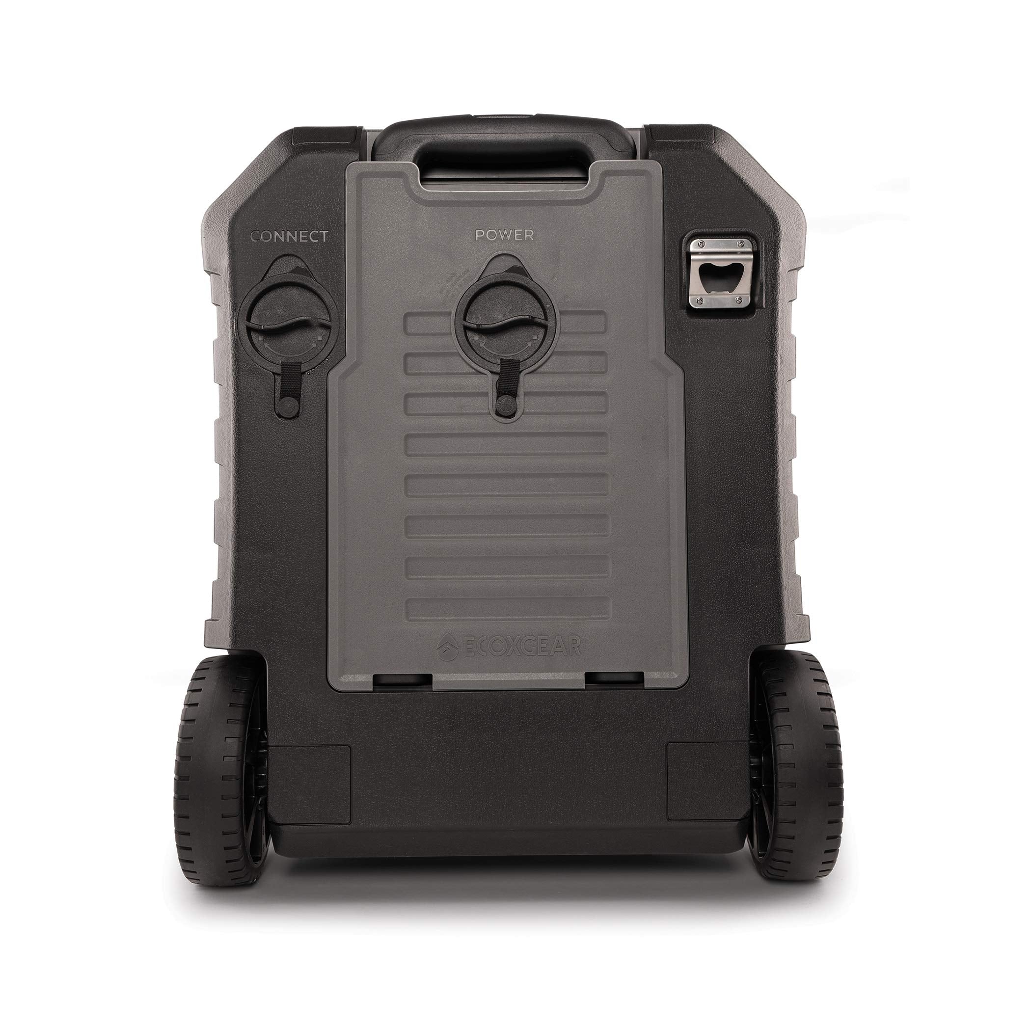 EcoBoulder MAX ECOXGEAR Rugged Waterproof Floating Portable Bluetooth Wireless 120-Watt Smart Speaker with Party Lights