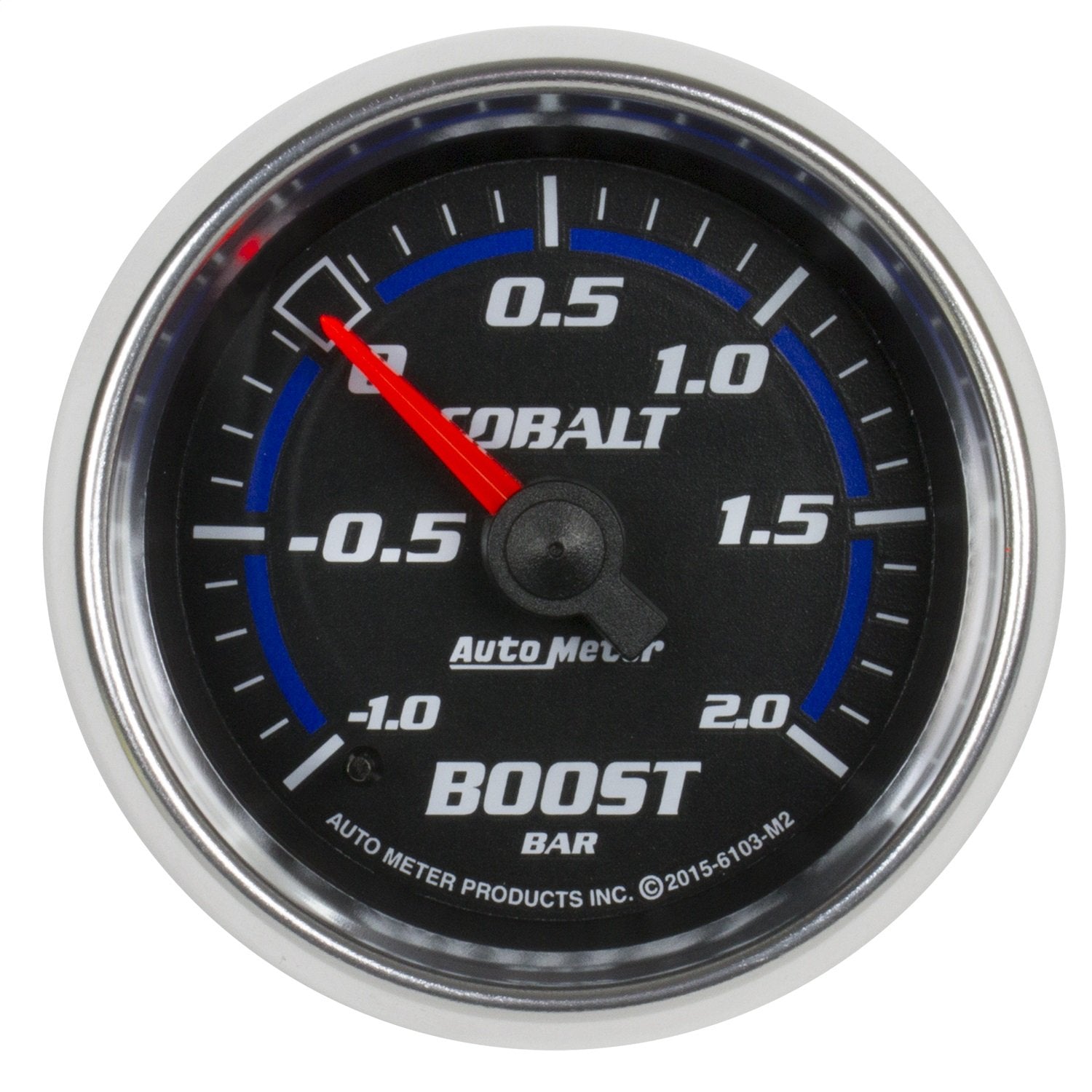 Gauge AUTO METER 6103-M2 Boost (Cobalt 2 1/16", -1 - +2 Bar, Mechanical, Cobalt)