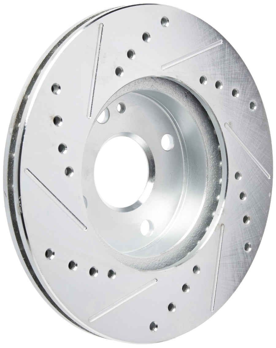 Power Stop Front JBR579XPR Drilled & Slotted Rotor Pair For Mazda Miata 1994-1997, Mazda Miata 1999-2005 [Model Specific]