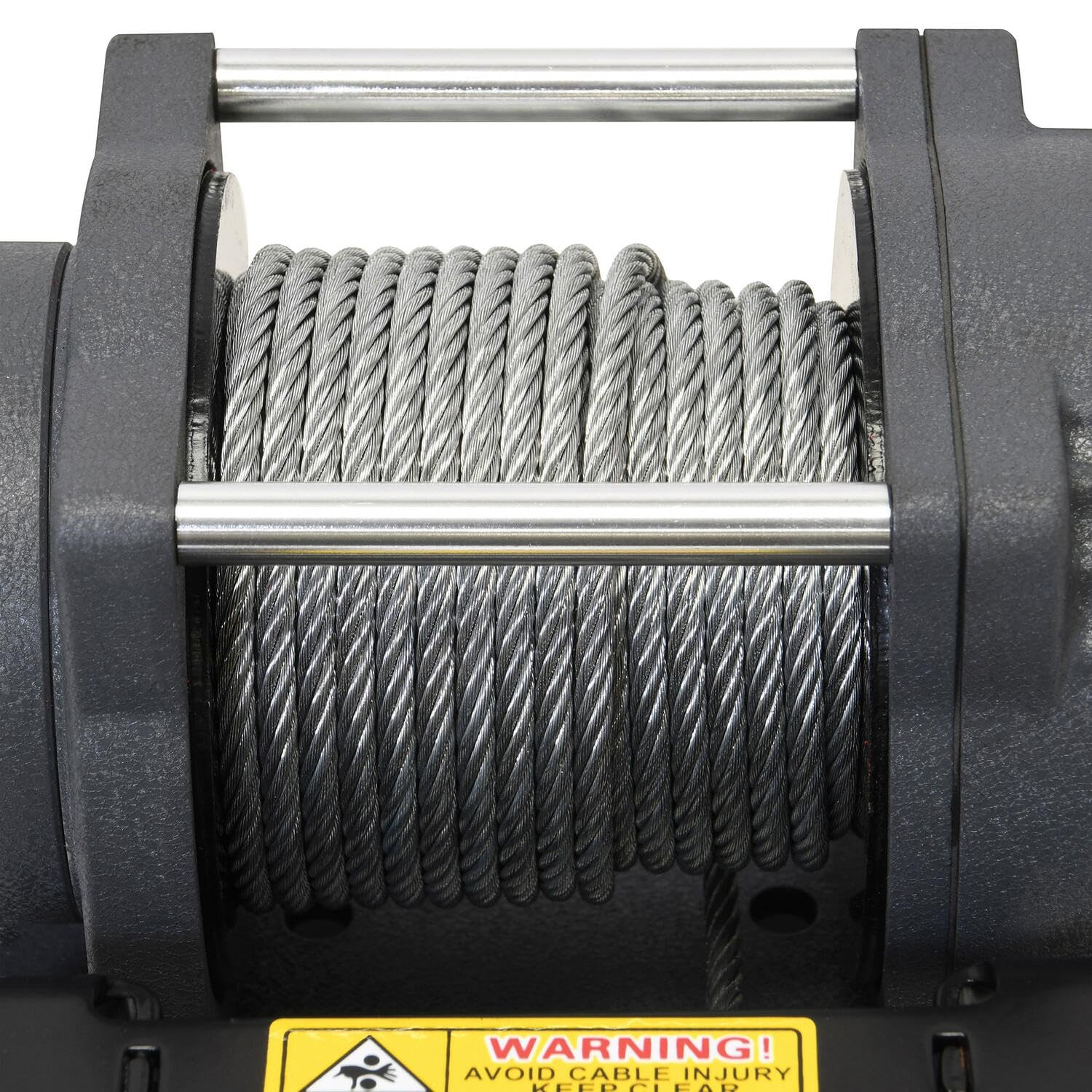Winch Roller Fairlead 2500 lbs 40ft Steel Rope