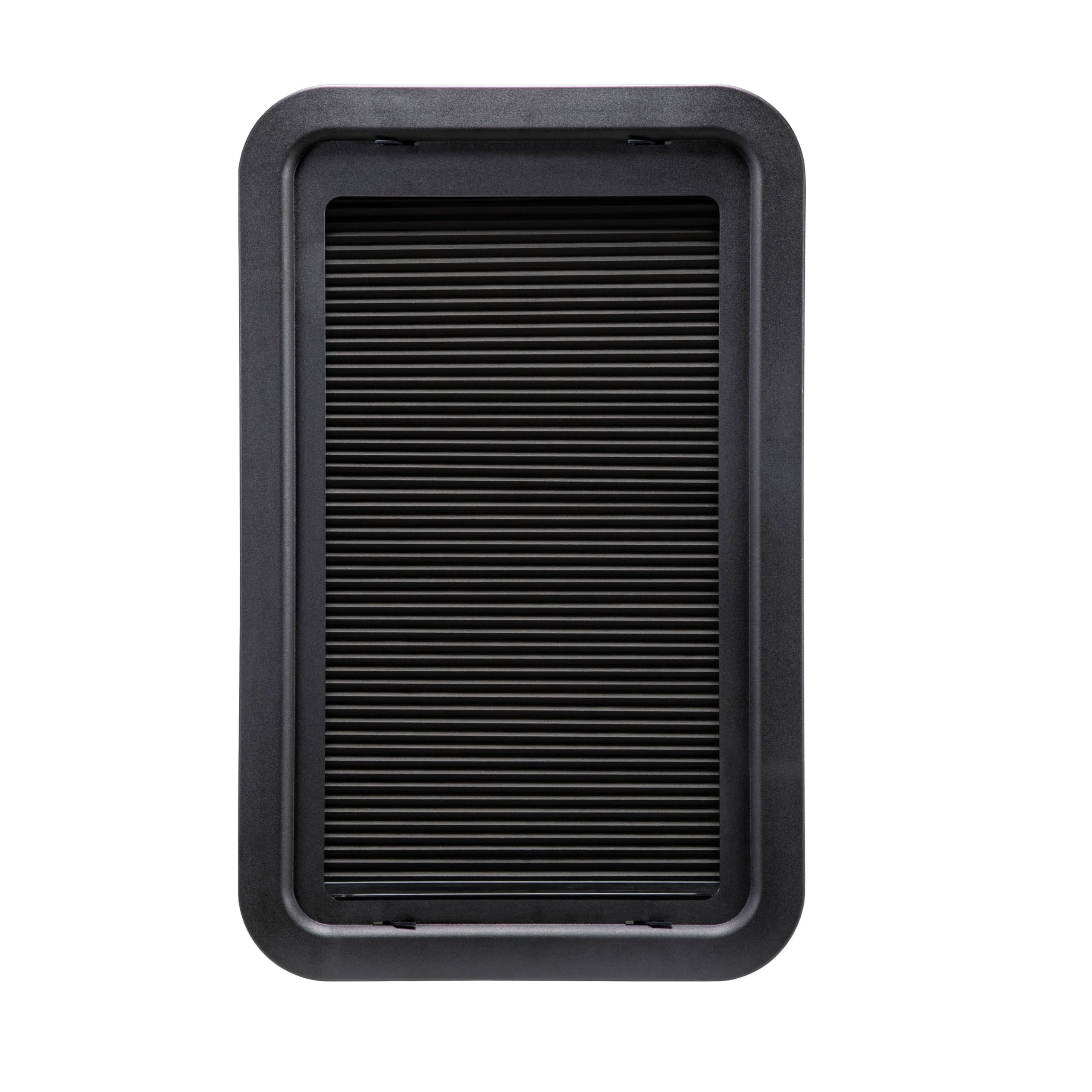 EcoCell Thin Shade Lippert Complete RV Window Kit for Entry Doors with Frame, Tinted Glass, Horizontal Blind, Sun-Blocking Protection, Easy Sliding Operation, Quick Installation - 2025009148