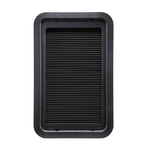 EcoCell Thin Shade Lippert Complete RV Window Kit for Entry Doors with Frame, Tinted Glass, Horizontal Blind, Sun-Blocking Protection, Easy Sliding Operation, Quick Installation - 2025009148