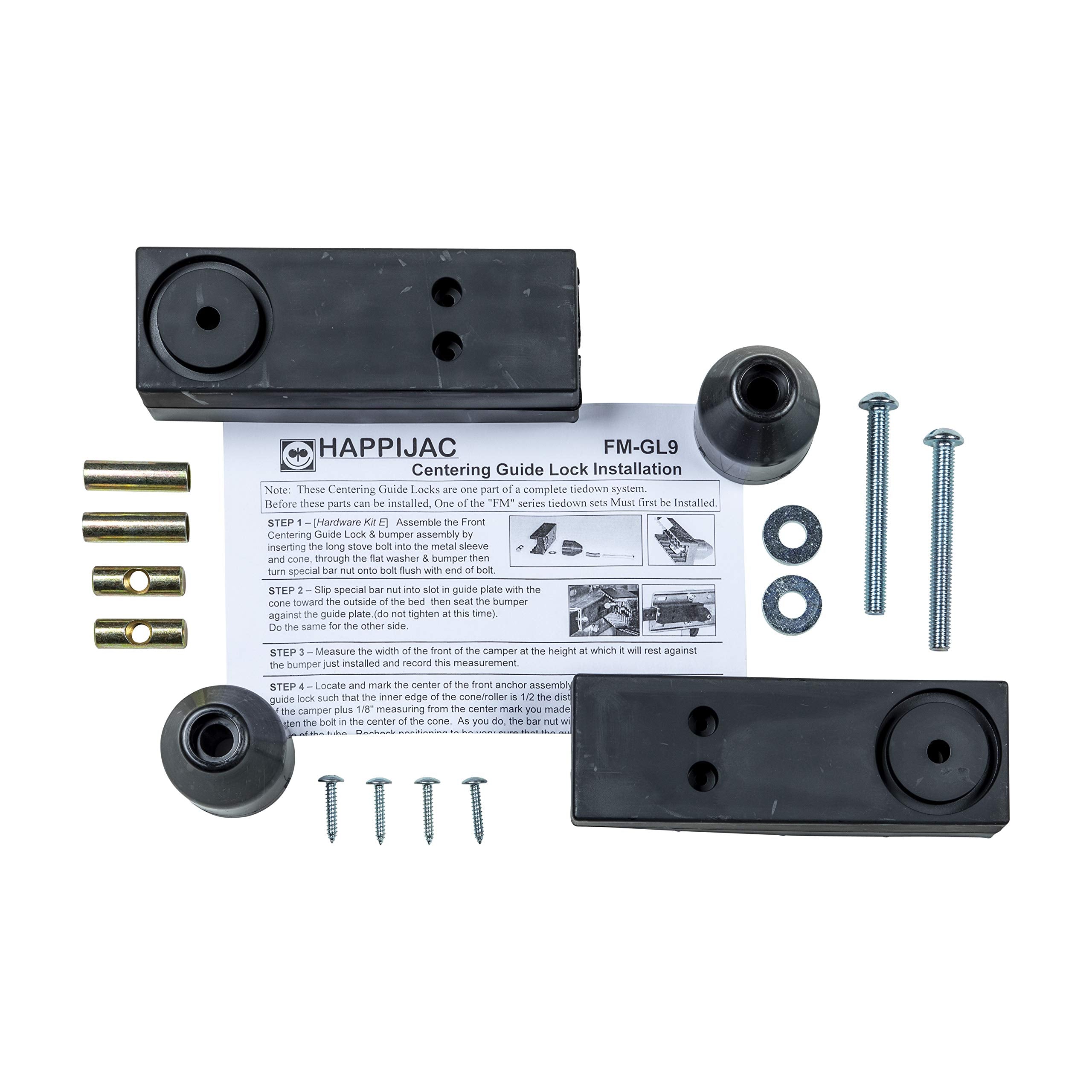 Centering Guide HappiJac for Truck Camper Tie Down Various Sizes