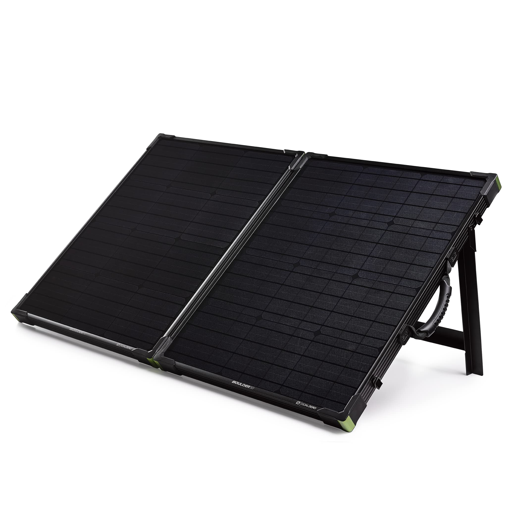 Goal Zero Boulder 100 Briefcase Solar-Panel Charging Kit, 12-Volt Battery Charger, Portable Kit with 10-Amp Charge Controller, Flexible Solar-Panel Pair, and Customizable Connections