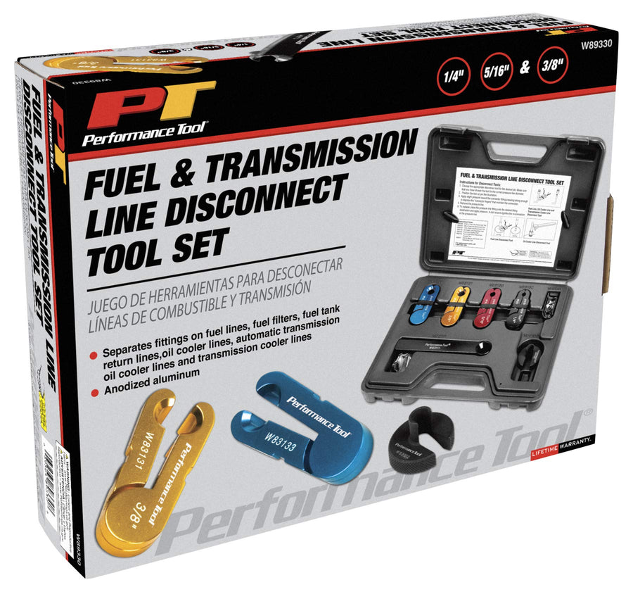 W89330 Performance Tool Fuel And Transmission Line Disconnect Set, 7-Piece