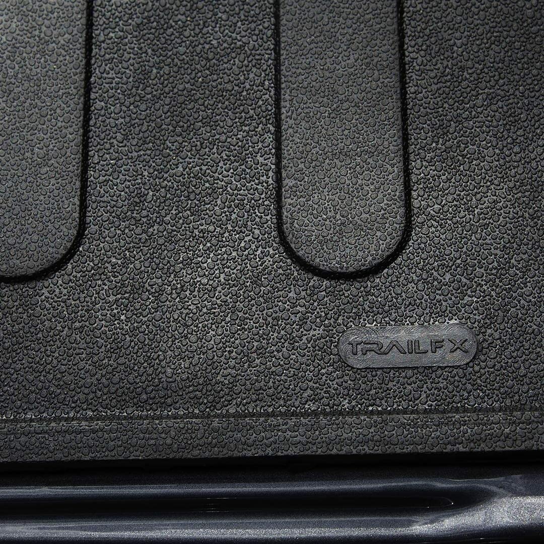 TrailFX Bed Mat 635N Fits Ram 1500 5.7 Foot Bed 2019-2025 Direct-Fit Textured Pebble Surface Drop-in Rubber Liner 65 x 61 Inch TrailFX 635N