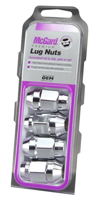 Bulge Cone Seat Style Lug Nut McGard 64033 (M14 x 1.5 Thread Size), (Set of 4)