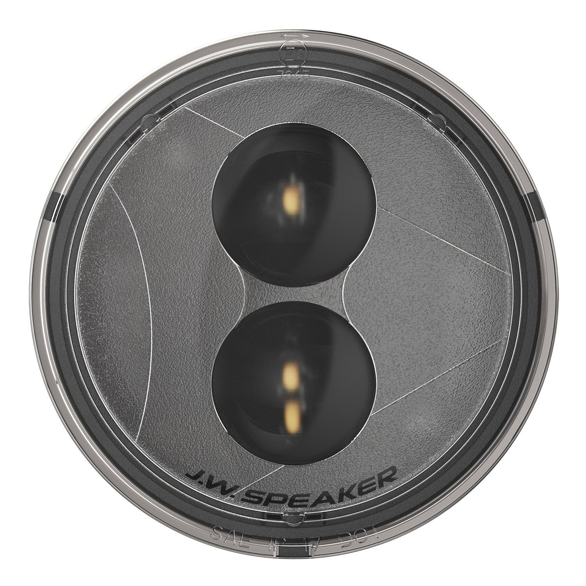 Model 239 J2 12V DOT/ECE LED Round Turn Signals J.W. Speaker 0346493 with Clear Lens - 2 Light Kit