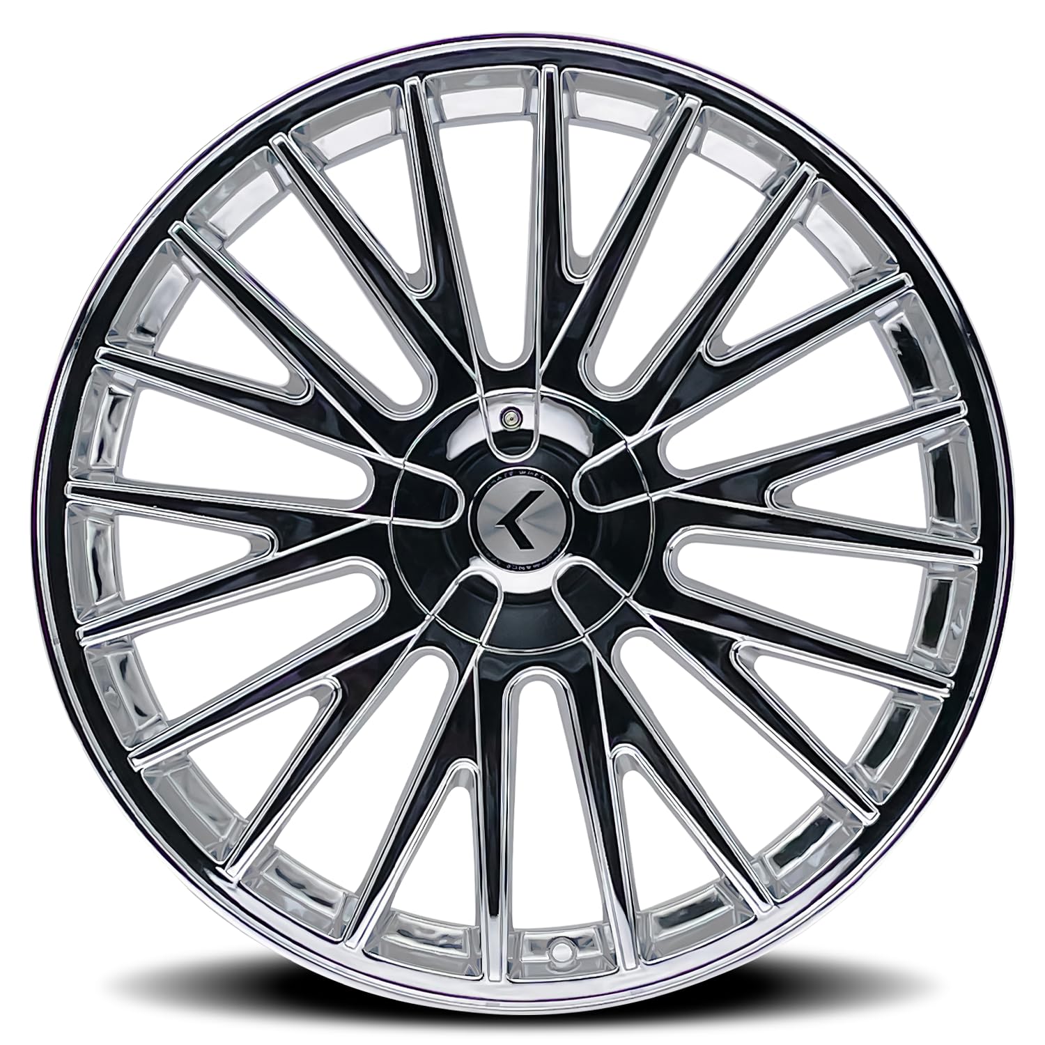 Kraze KR185 17x8 Double Down Chrome Wheel 5x112/5x120 (38mm)
