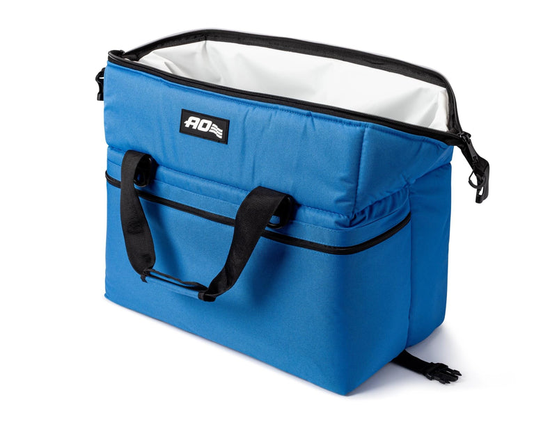 Coolers AO Original Soft-Sided Cooler Bag, Leak-Proof, Insulated, Lightweight, Royal Blue, 48-Can