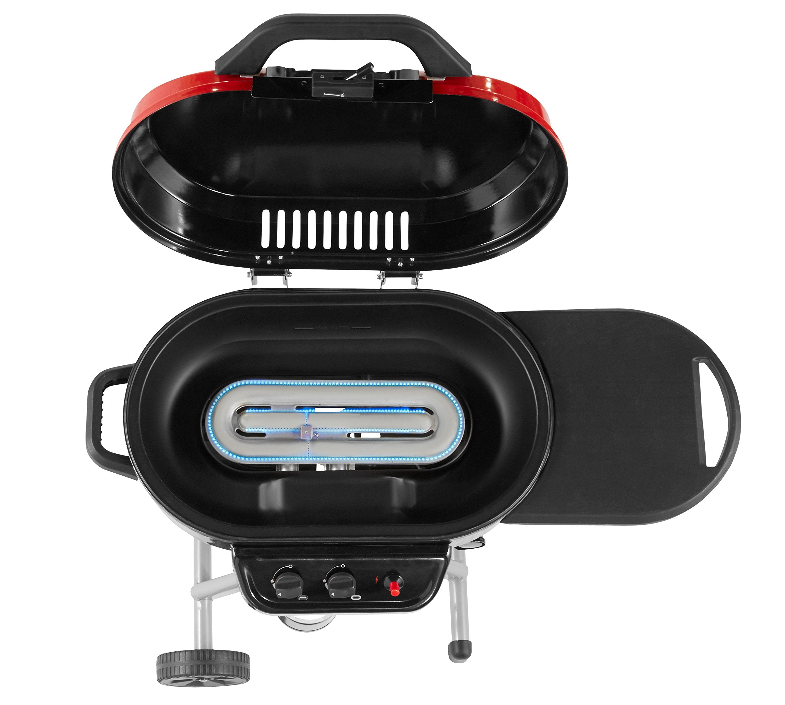 RoadTrip Coleman 225 Portable Propane Grill, 2-Burner Gas Grill with Matchless Ignition & Adjustable Temperature Control, 11,000 BTUs of Power for Grilling, Tailgating, Camping, BBQ, & More